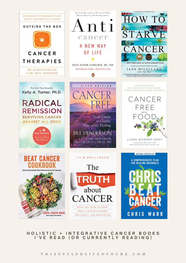 The Best Integrative + Holistic Cancer Books I’ve Read